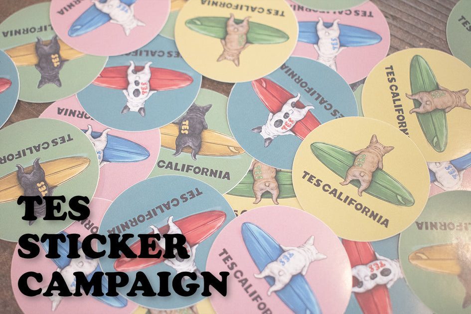 第2弾】TES店舗限定ステッカープレゼントキャンペーン！ – TES | THE