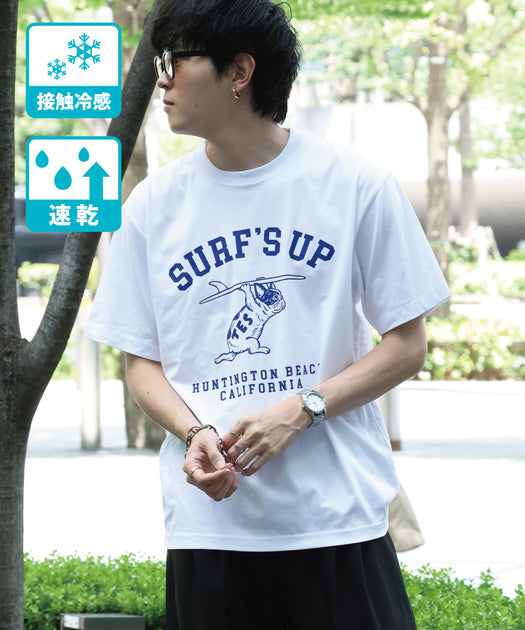 一部予約商品》【WEB / FLAG SHOP限定】TES COOLDRY COLLEGE T-SHIRT