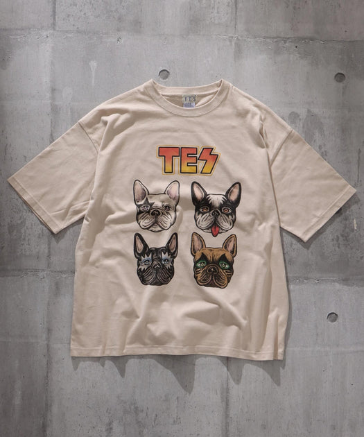 WEB / FLAG SHOP限定】TES BUHI BAND BIG T-SHIRT / Tシャツ – TES