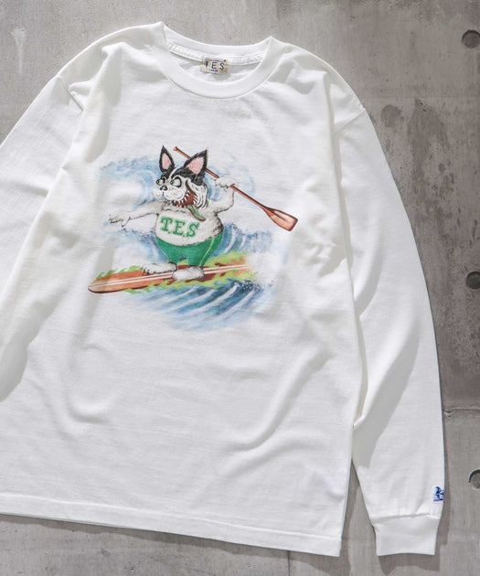 TES LOWBROW ART LONG SLEEVE T-SHIRT / ロンT – TES | THE ENDLESS SUMMER