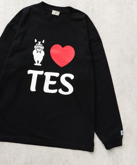 TES I LOVE TES LONG SLEEVE T-SHIRT / ロンT – TES | THE ENDLESS SUMMER