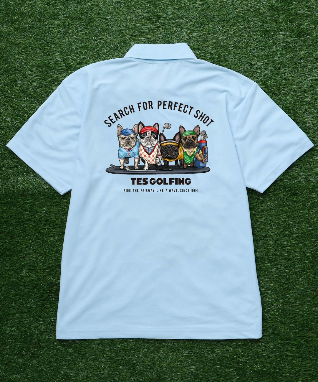6月下旬お届け予定》TES GOLF POLO 4BUHI / ポロシャツ – TES | THE