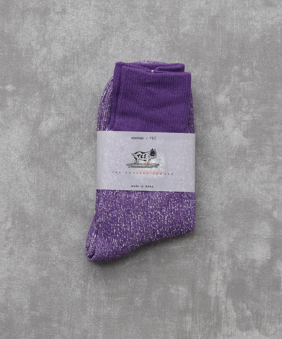 レア timeworn clothin 2足セット ソックス アットラスト 足首ゆったり マーブル編みソックス 2足組（22-24cm）【ネコポス送料