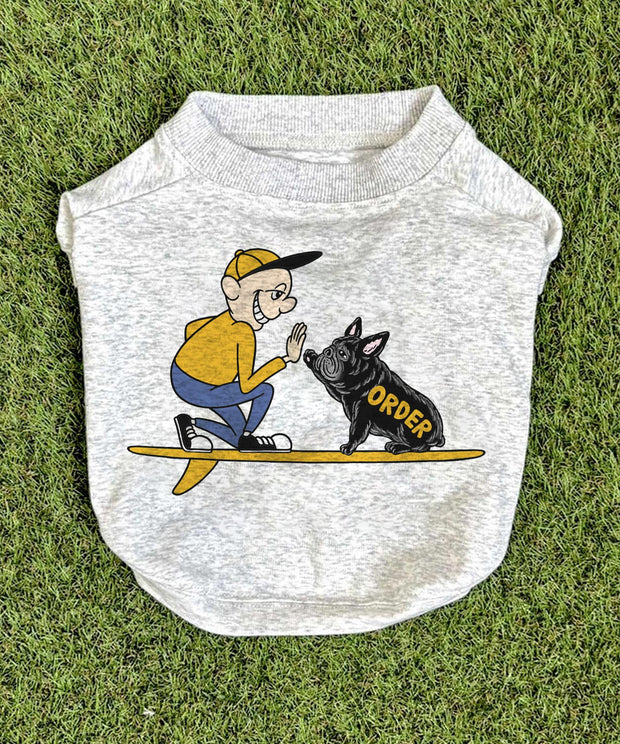 ≪フレブル専用 犬用Tシャツ≫ カスタムオーダー TES HIGHFIVE BUHI CUSTOM DOG T-SHIRT/犬用Tシャツ