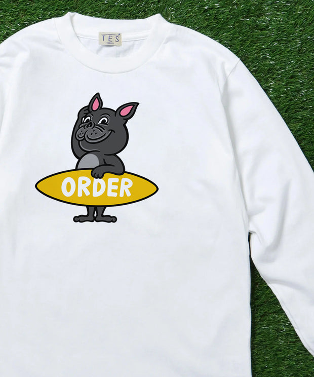 【期間限定】≪カスタムオーダー≫TES BUHI BOY CUSTOM LONG SLEEVE T-SHIRT / ロンT
