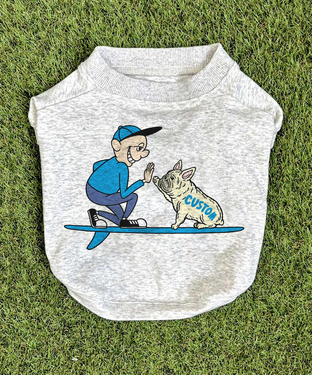 ≪フレブル専用 犬用Tシャツ≫ カスタムオーダー TES HIGHFIVE BUHI CUSTOM DOG T-SHIRT/犬用Tシャツ