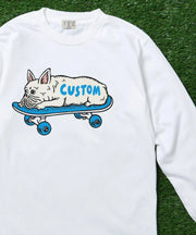 ≪カスタムオーダー≫TES FACEDOWN BUHI CUSTOM LONG SLEEVE T-SHIRT / ロンT