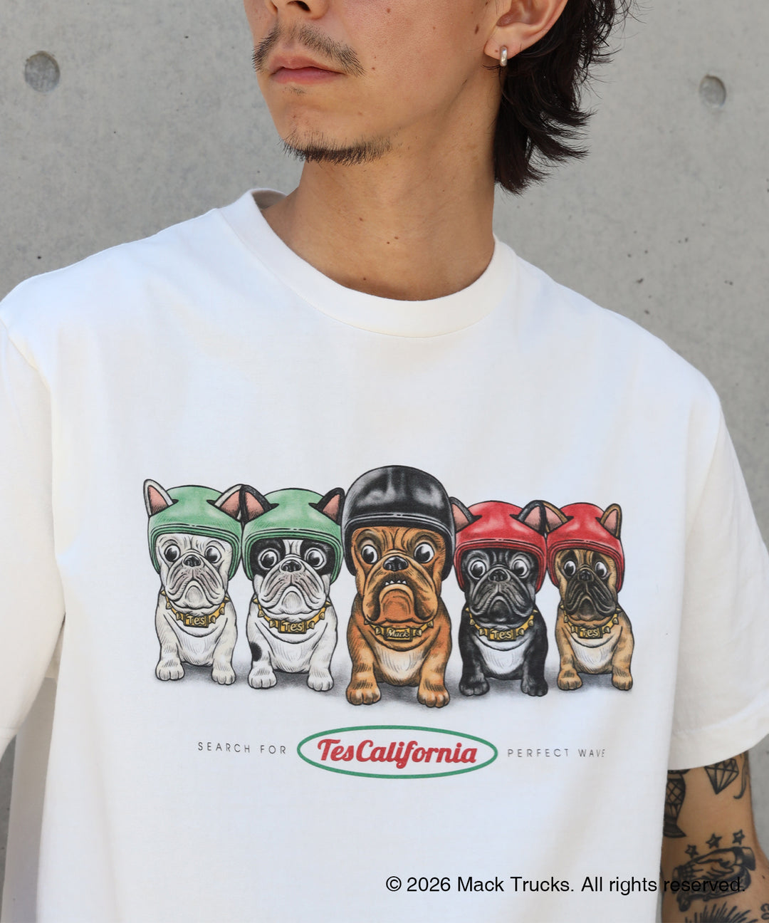 TES x MACK TRUCKS COLLABORATION TEE Type-B / マックトラックス