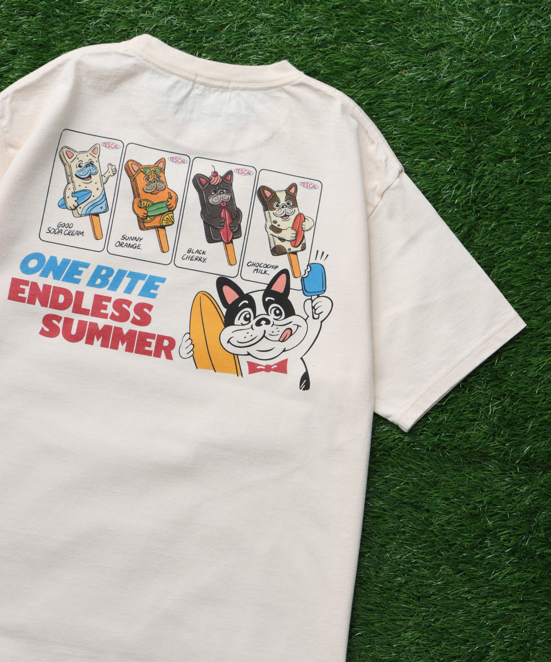 7月下旬お届け予定》TES ONE BITE ENDLESS SUMMER T-SHIRT/ Tシャツ
