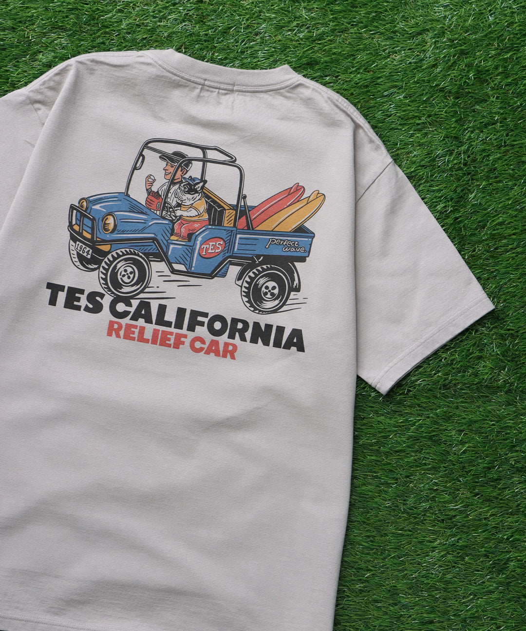 7月下旬お届け予定》TES RELIEF CAR T-SHIRT/ Tシャツ – TES | THE 