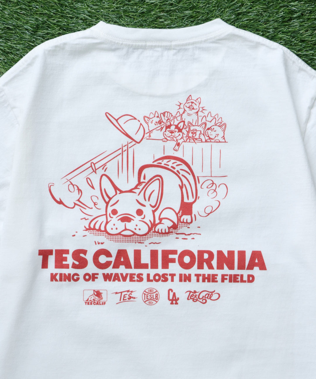 6月下旬お届け予定》TES SURF PRO.BALL ROOKIE T-SHIRT / Tシャツ