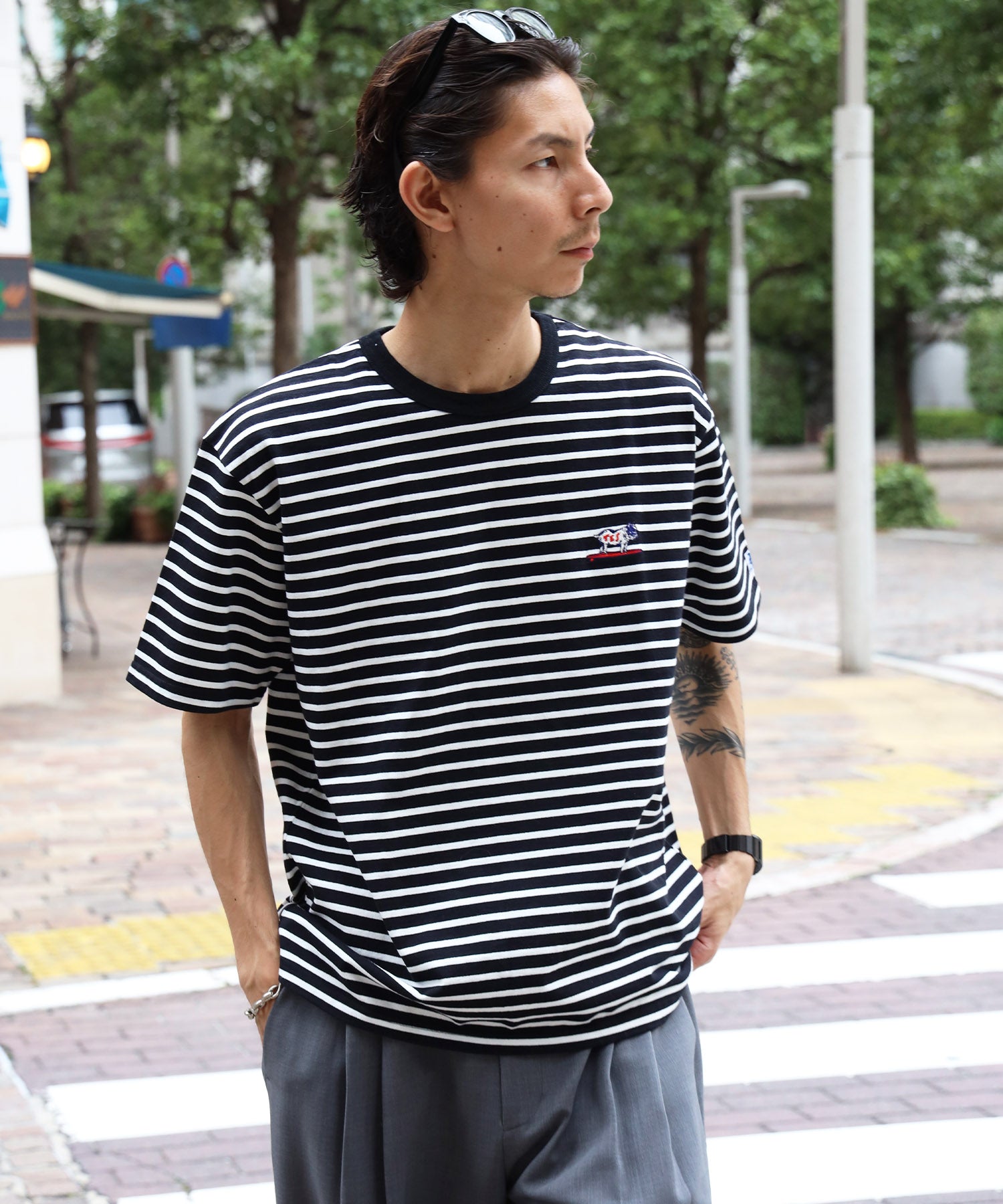 WEB / FLAG SHOP限定】BORDER TEE / Tシャツ – TES | THE ENDLESS SUMMER