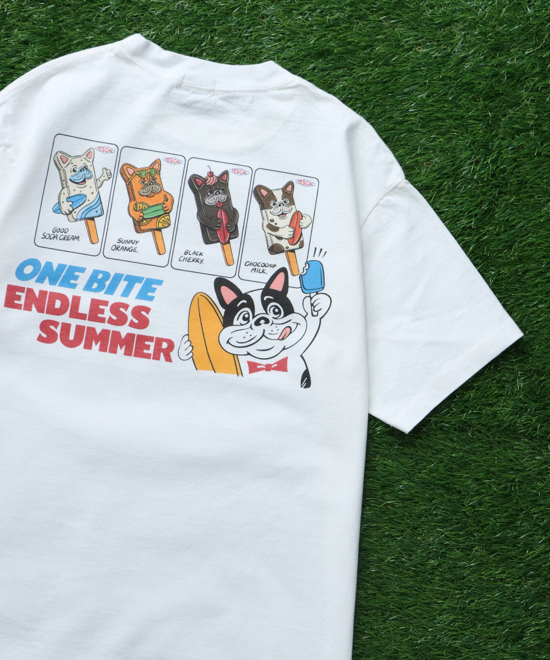 7月下旬お届け予定》TES ONE BITE ENDLESS SUMMER T-SHIRT/ Tシャツ