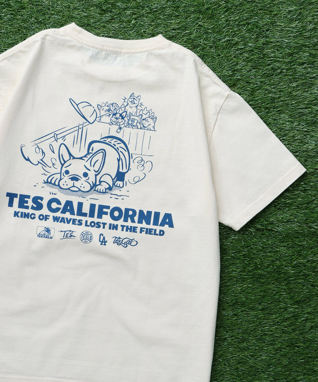 6月下旬お届け予定》TES SURF PRO.BALL ROOKIE T-SHIRT / Tシャツ