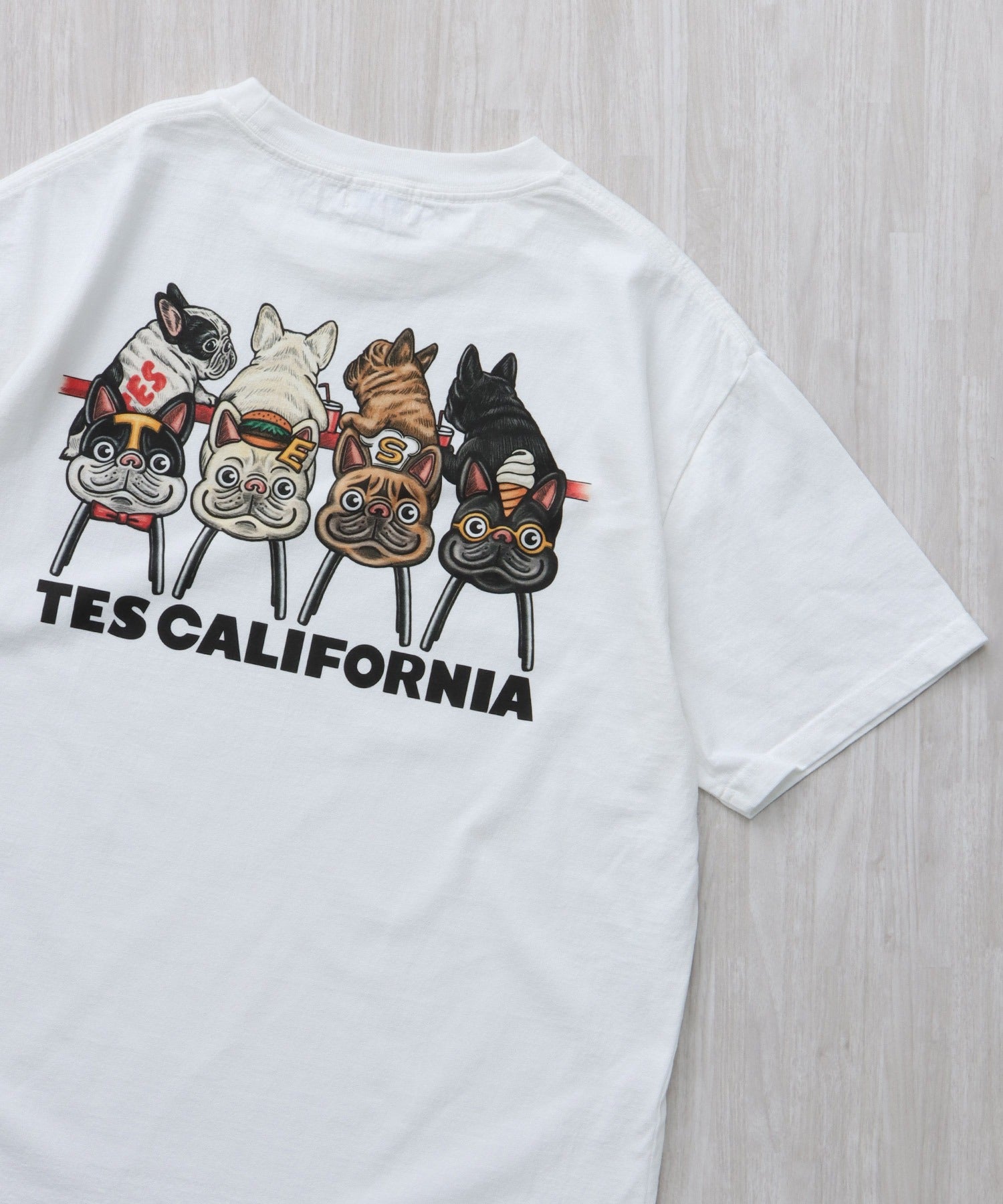 4月上旬お届け予定》 TES 4BUHI BURGER-TEE/ Tシャツ – TES | THE