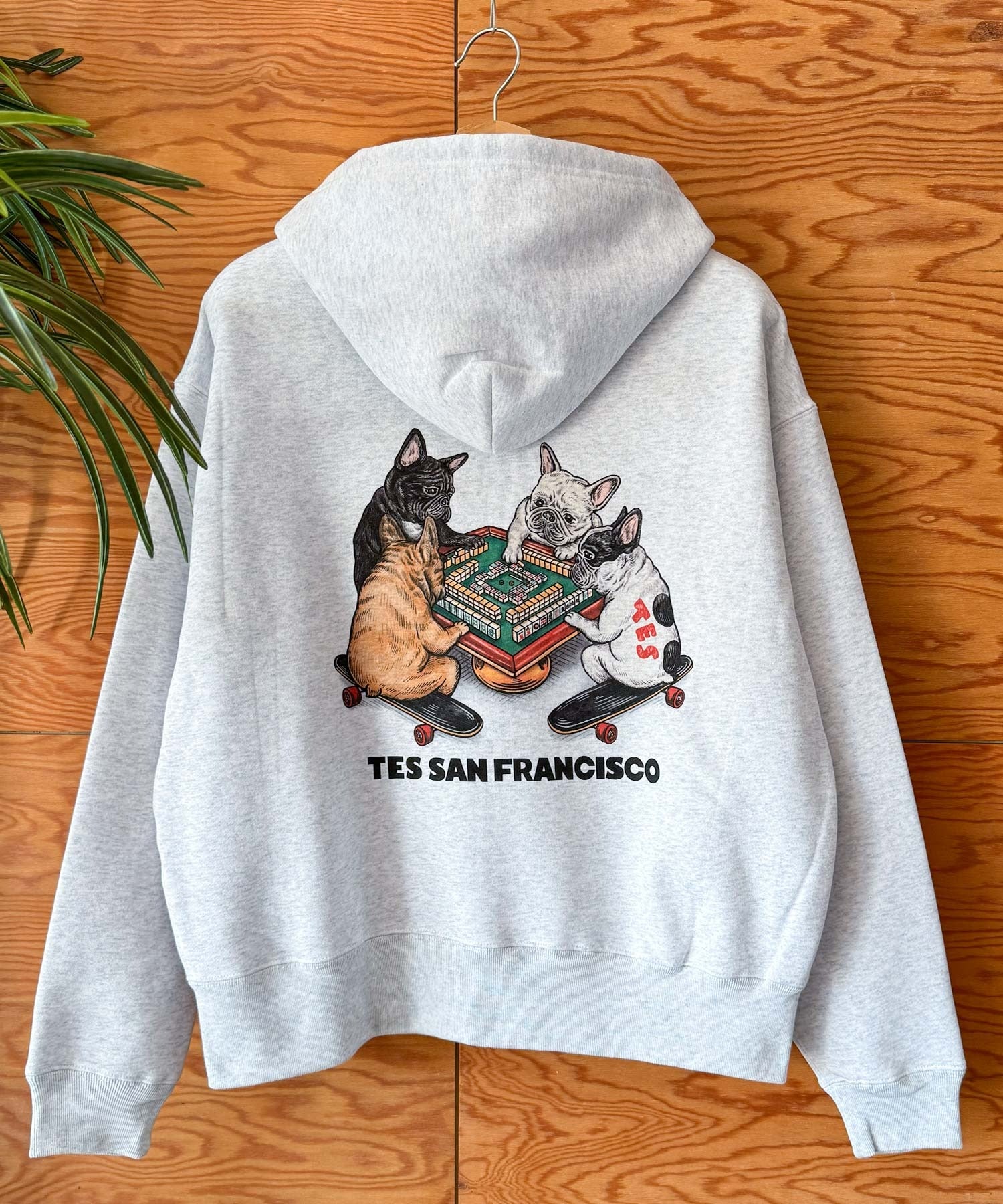 WEB / FLAG SHOP限定】TES CALIFORNIA BOX SILHOUETTE ZIP PK