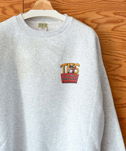 《12月下旬お届け予定》【WEB / FLAG SHOP限定】TES CALIFORNIA BIG SWEAT CREWNECK /オーバーサイズ・ビッグシルエット・クルーネック