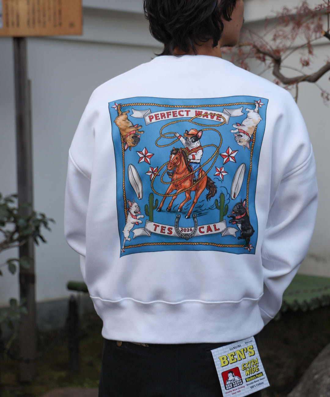 WEB / FLAG SHOP限定】TES 2026 NEW YEAR CREW SWEAT / クルー