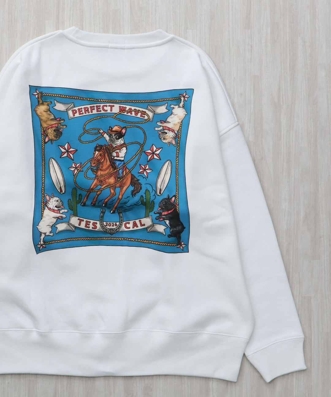 WEB / FLAG SHOP限定】TES 2026 NEW YEAR CREW SWEAT / クルー