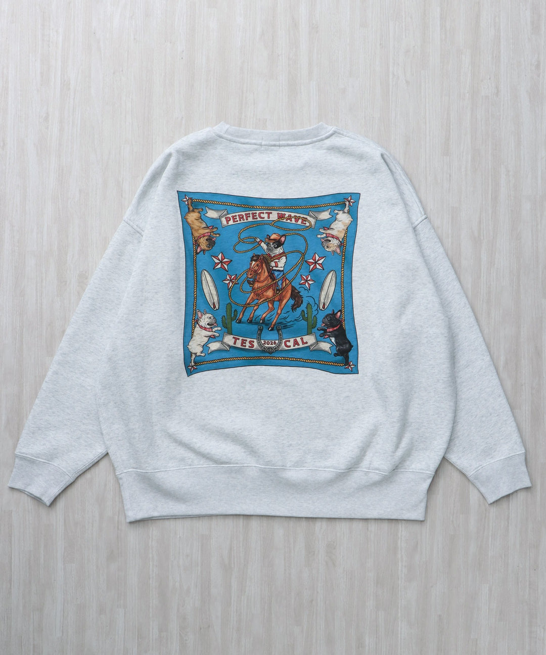 WEB / FLAG SHOP限定】TES 2026 NEW YEAR CREW SWEAT / クルー