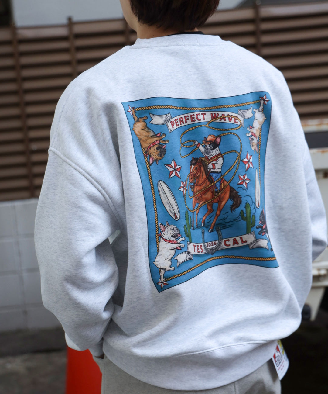 WEB / FLAG SHOP限定】TES 2026 NEW YEAR CREW SWEAT / クルー