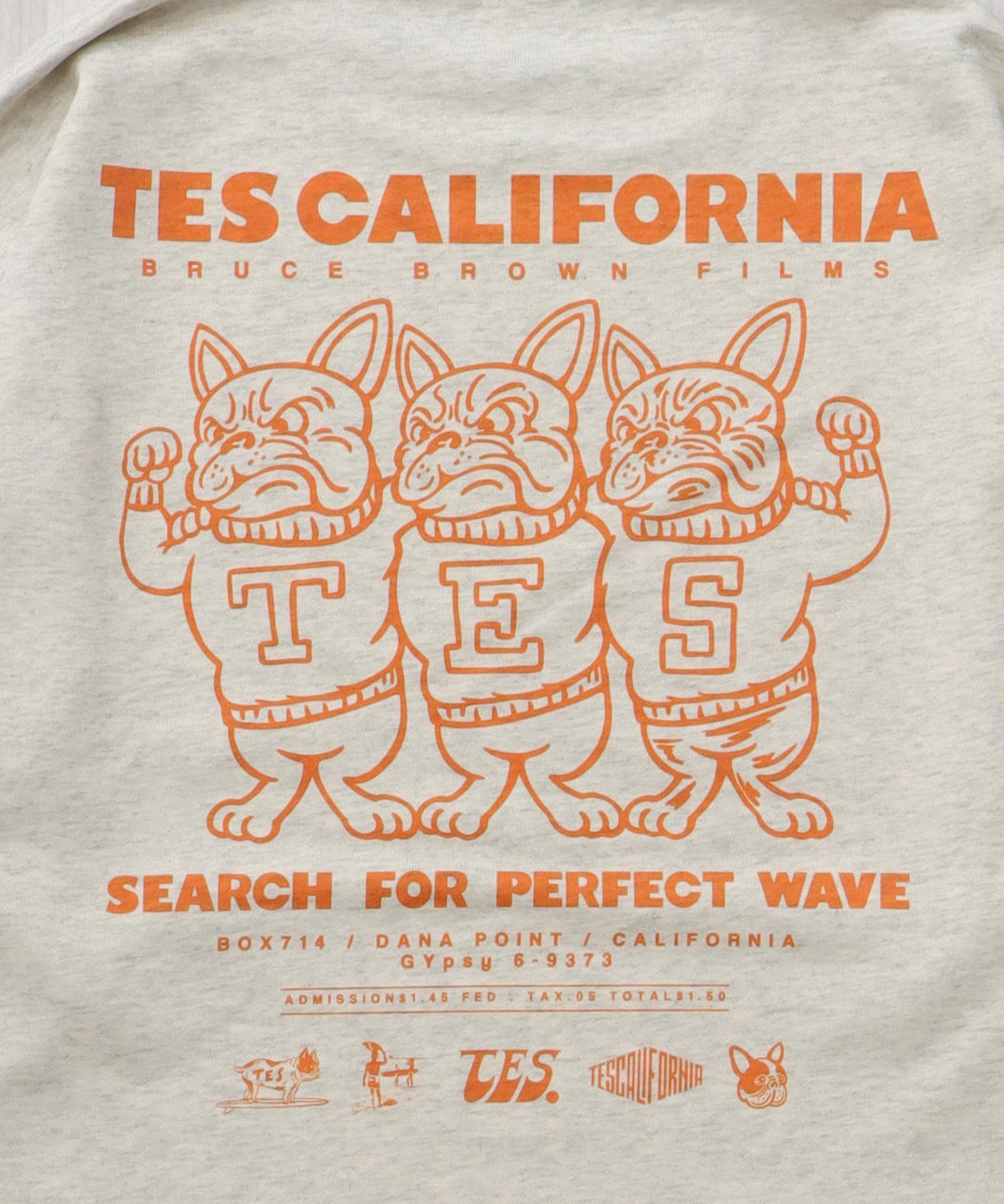 WEB / FLAG SHOP限定】TES CALIFORNIA DESIGN 裾ドローコード BIG
