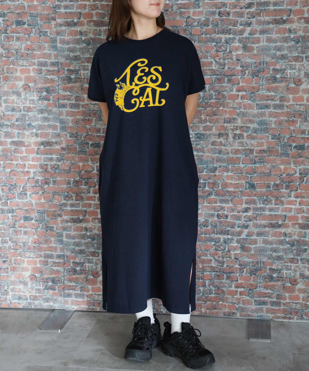 TES ORGANIC COTTON FLOCK LOGO ONE PIECE / ワンピース – TES | THE