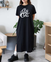 TES ORGANIC COTTON FLOCK LOGO ONE PIECE / ワンピース – TES | THE