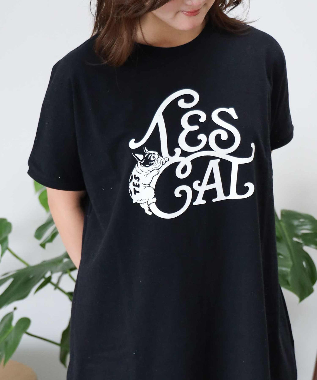 theory Crisp Poly UTL Shirtdr ワンピース TES ORGANIC COTTON FLOCK LOGO ONE PIECE / ワンピース – TES | THE