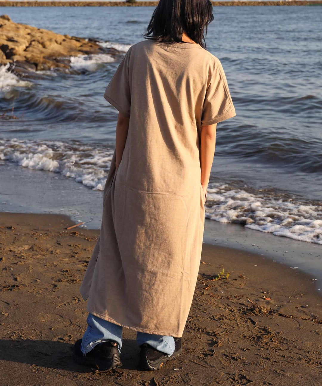 TES ORGANIC COTTON FLOCK LOGO ONE PIECE / ワンピース – TES | THE