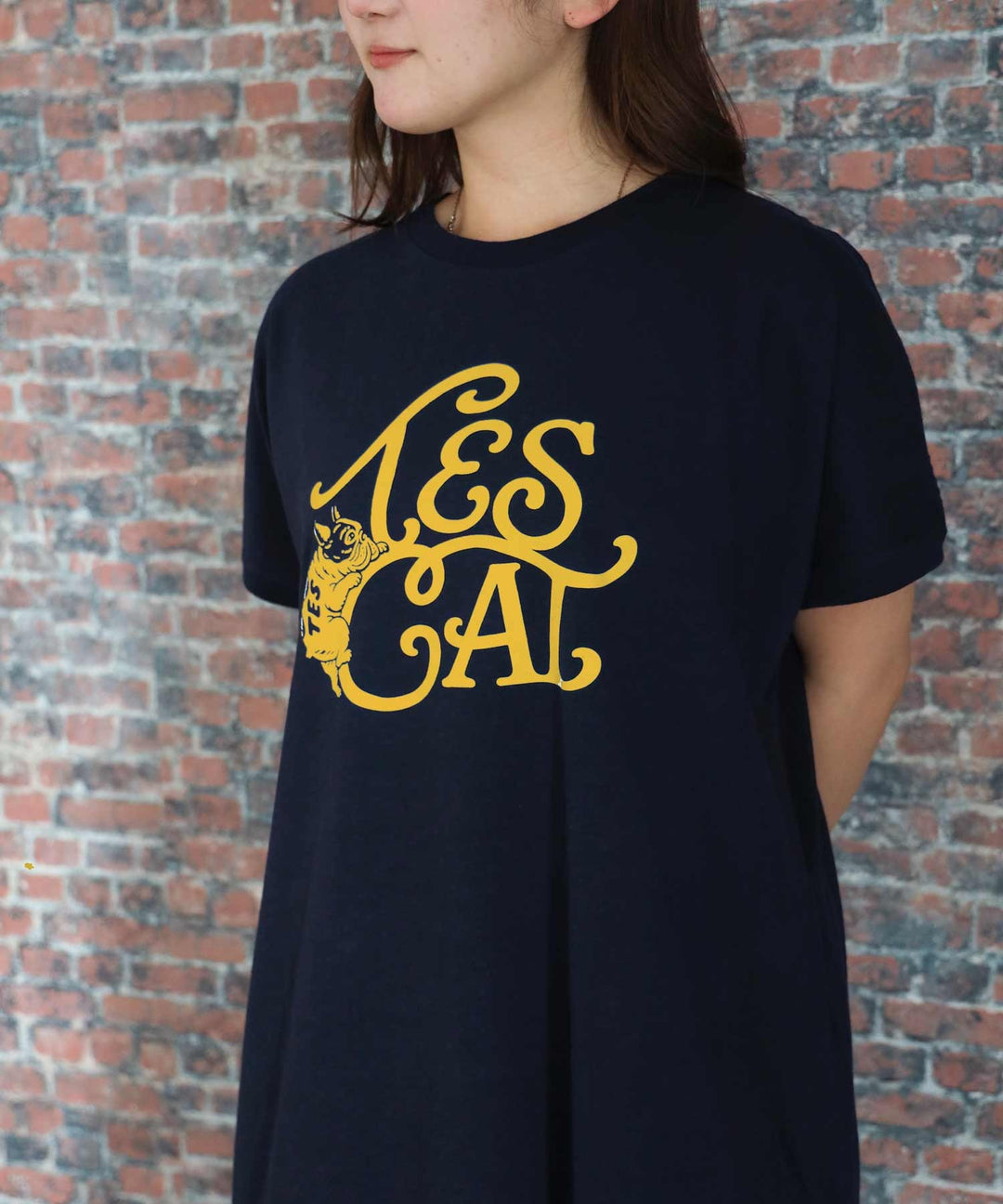 TES ORGANIC COTTON FLOCK LOGO ONE PIECE / ワンピース – TES | THE