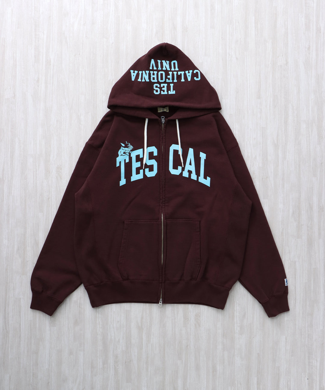 TES COLLEGE SWEAT ZIP PARKA / スウェットパーカー – TES | THE 