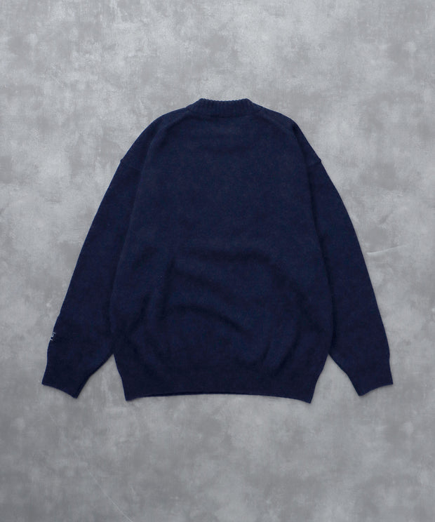 《11月下旬お届け予定》TES SAGARA BUHI WOOL KNIT / クルーネックニット