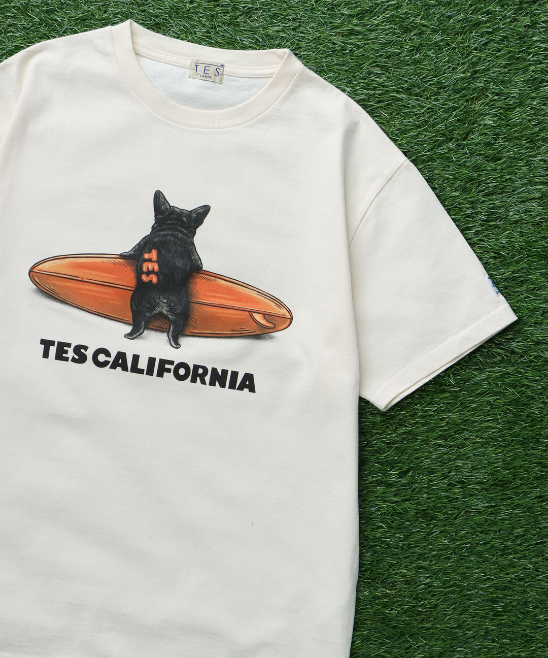 6月下旬お届け予定》 TES 4COLOR BUHI SURFER T-SHIRT / Tシャツ – TES