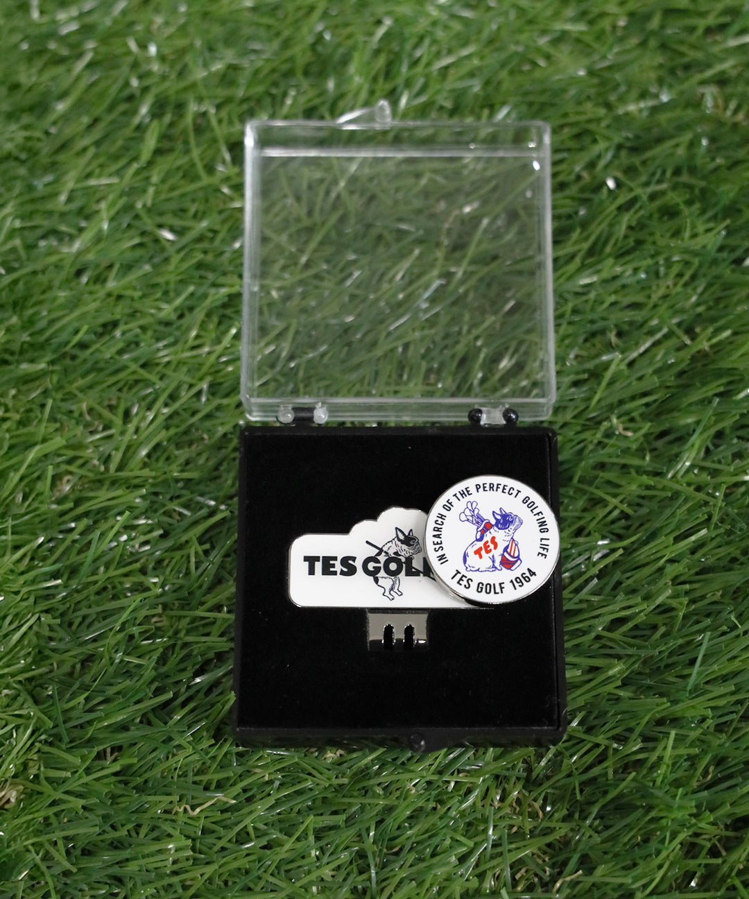 WEB / FLAG SHOP限定】TES GOLF CLIP BALL MARKER / ゴルフボール