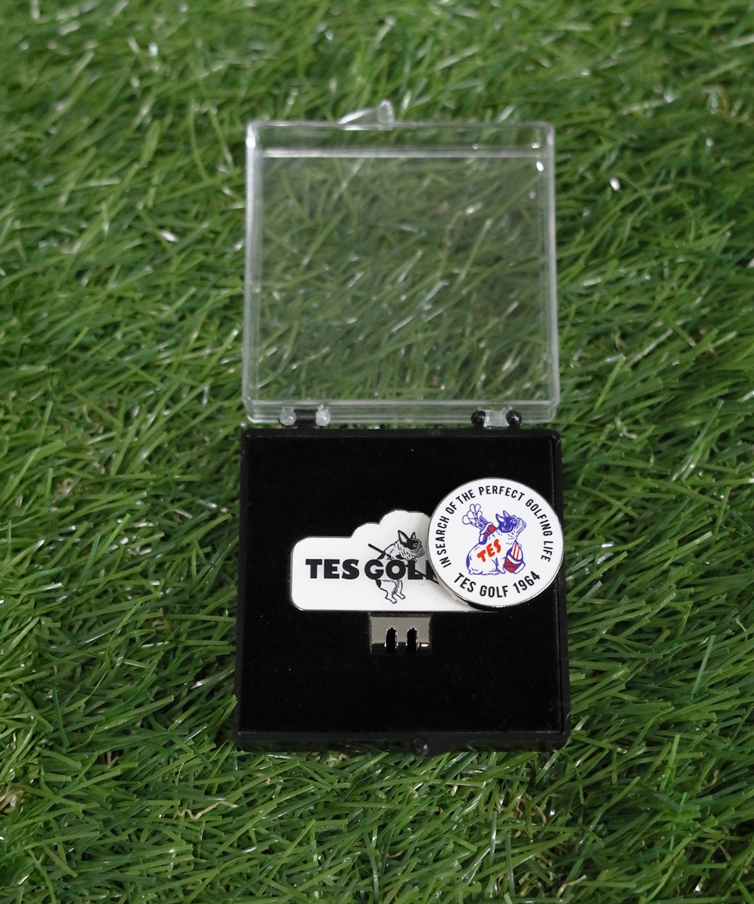 WEB / FLAG SHOP限定】TES GOLF CLIP BALL MARKER / ゴルフボール