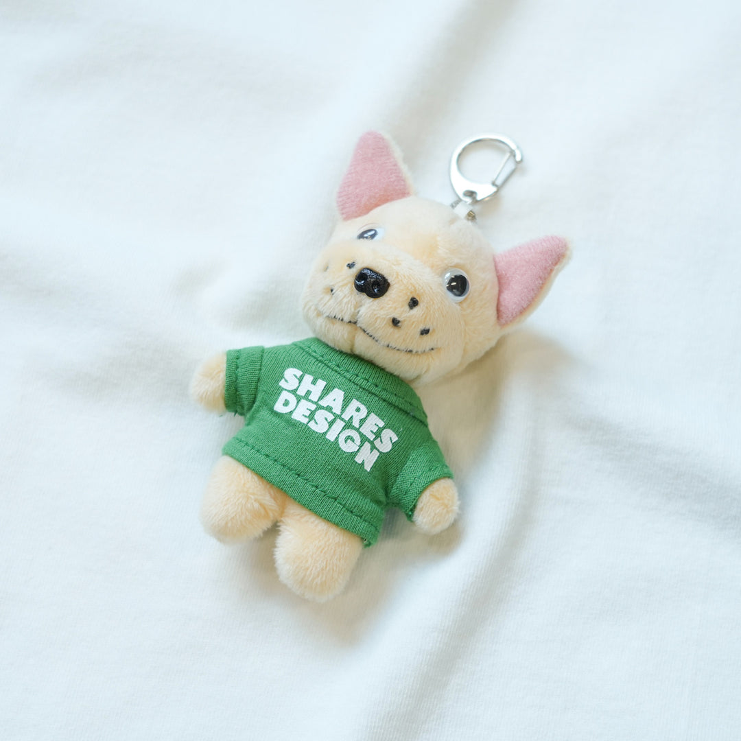 SHARES TOY KEY HOLDER / ぬいぐるみキーホルダー クリーム – TES