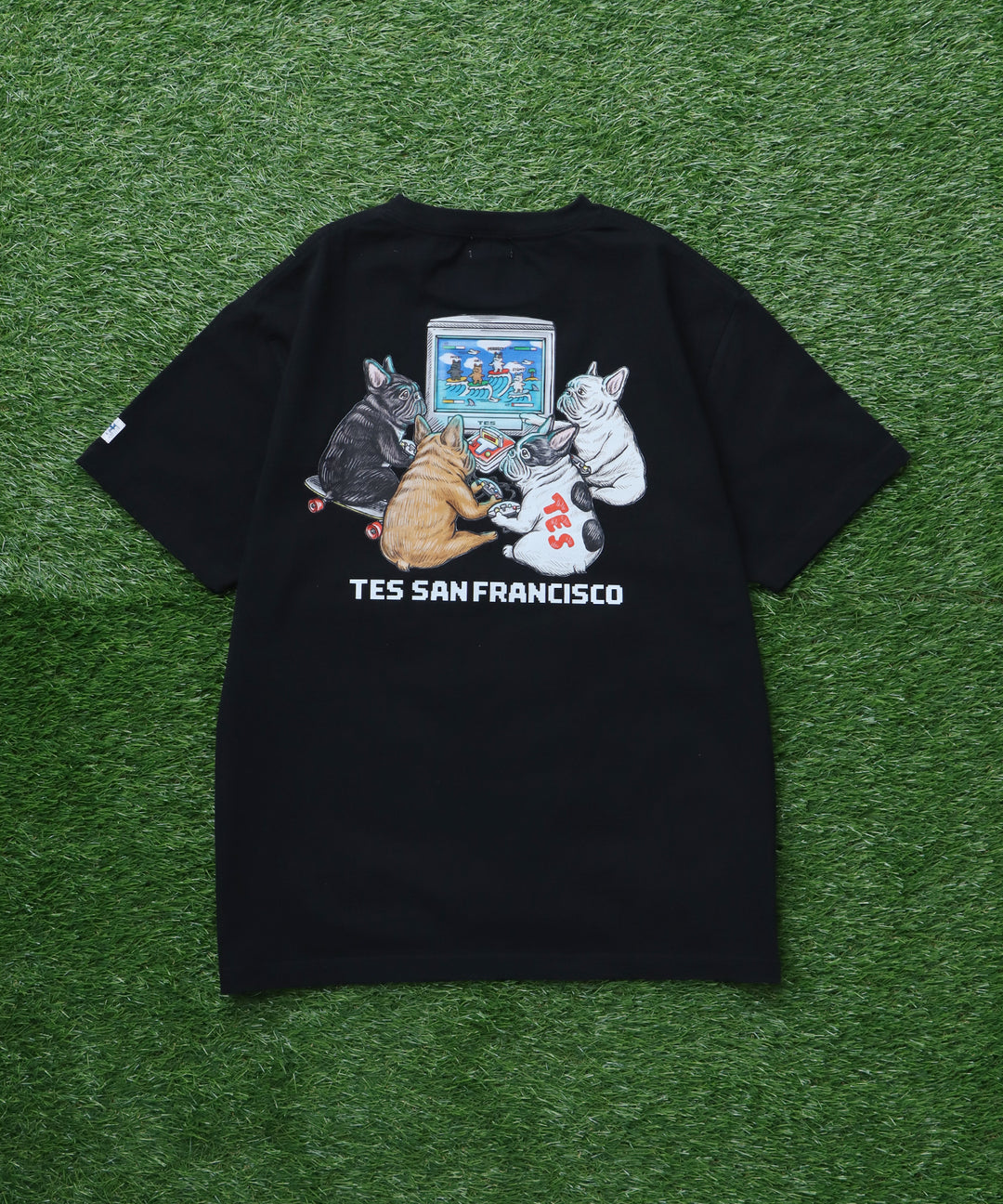 7月上旬お届け予定》TES SURF GAME T-SHIRT/ Tシャツ – TES | THE 7月上旬お届け予定》TES SURF GAME T-SHIRT/ Tシャツ – TES | THE