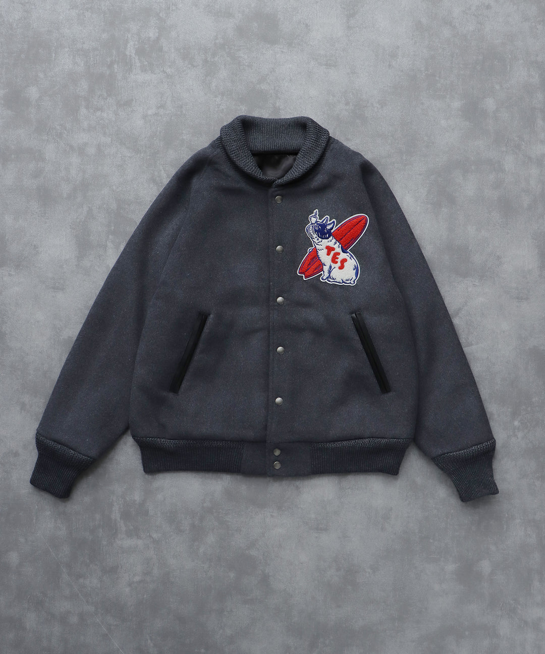 TES BUHI CAFE AWARD JKT / スタジャン – TES | THE ENDLESS SUMMER