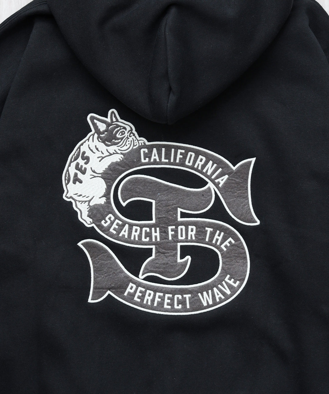 10月下旬お届け予定》TES LOCAL CREW ZIP PARKA / スウェットジップ