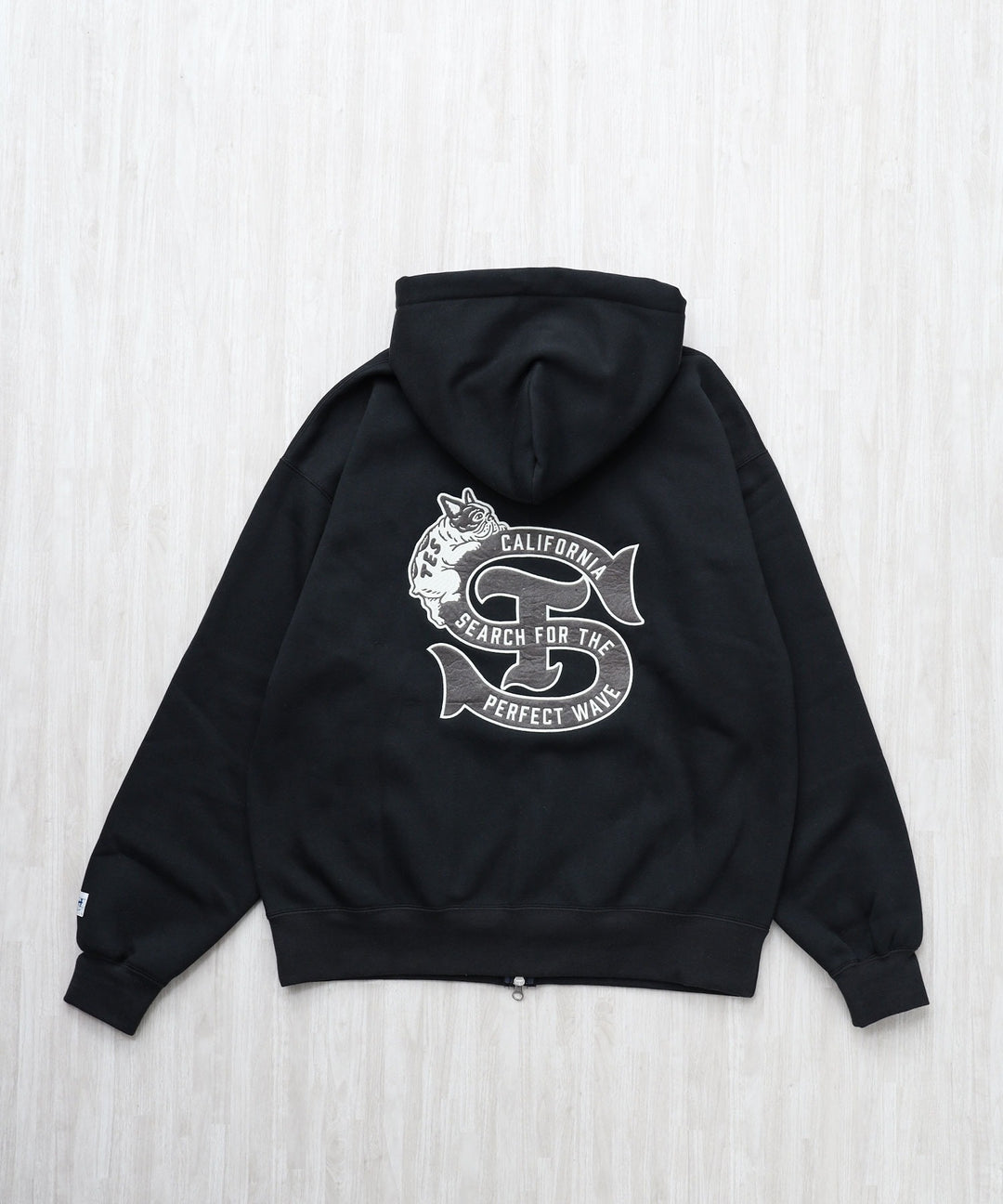 10月下旬お届け予定》TES LOCAL CREW ZIP PARKA / スウェットジップ