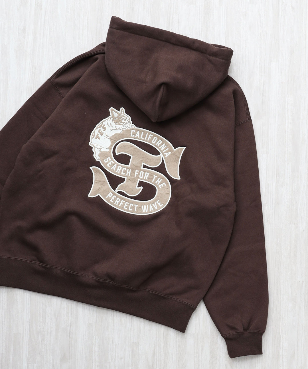 10月下旬お届け予定》TES LOCAL CREW ZIP PARKA / スウェットジップ