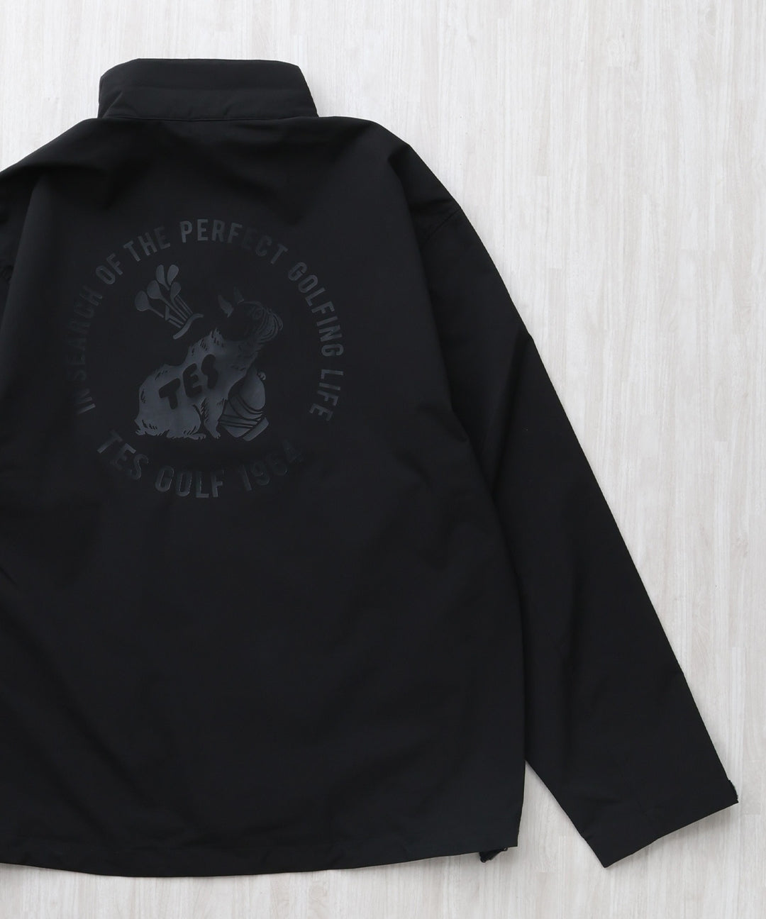 11月中旬お届け予定》TES GOLF 3LAYER SHELL JKT / スタンドジャケット