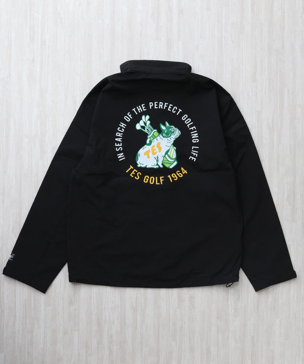 11月中旬お届け予定》TES GOLF 3LAYER SHELL JKT / スタンドジャケット