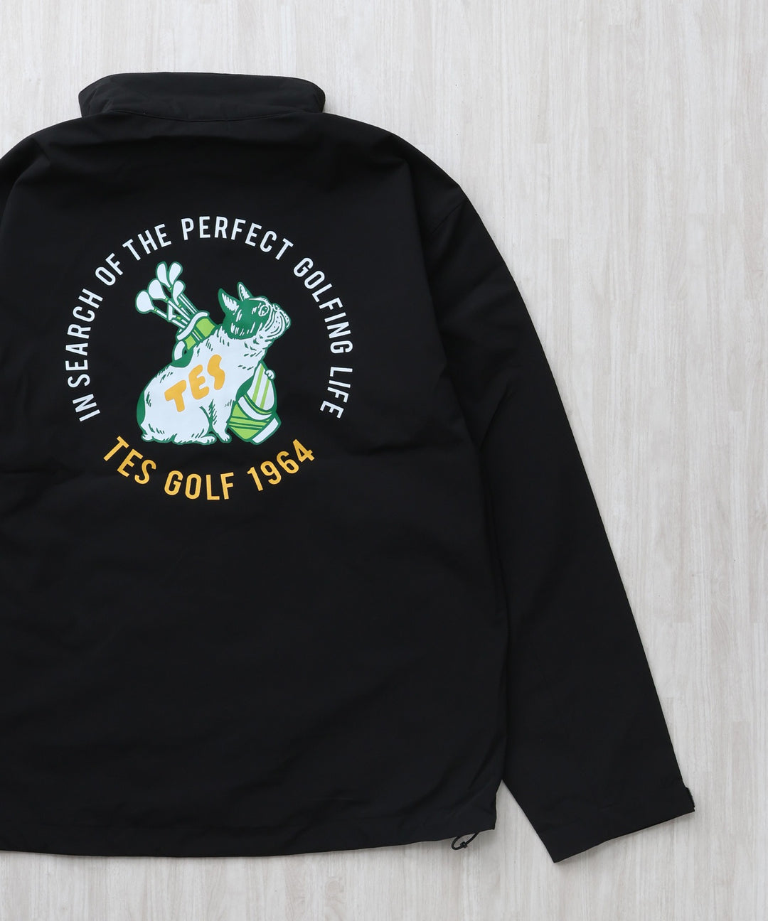 11月中旬お届け予定》TES GOLF 3LAYER SHELL JKT / スタンドジャケット