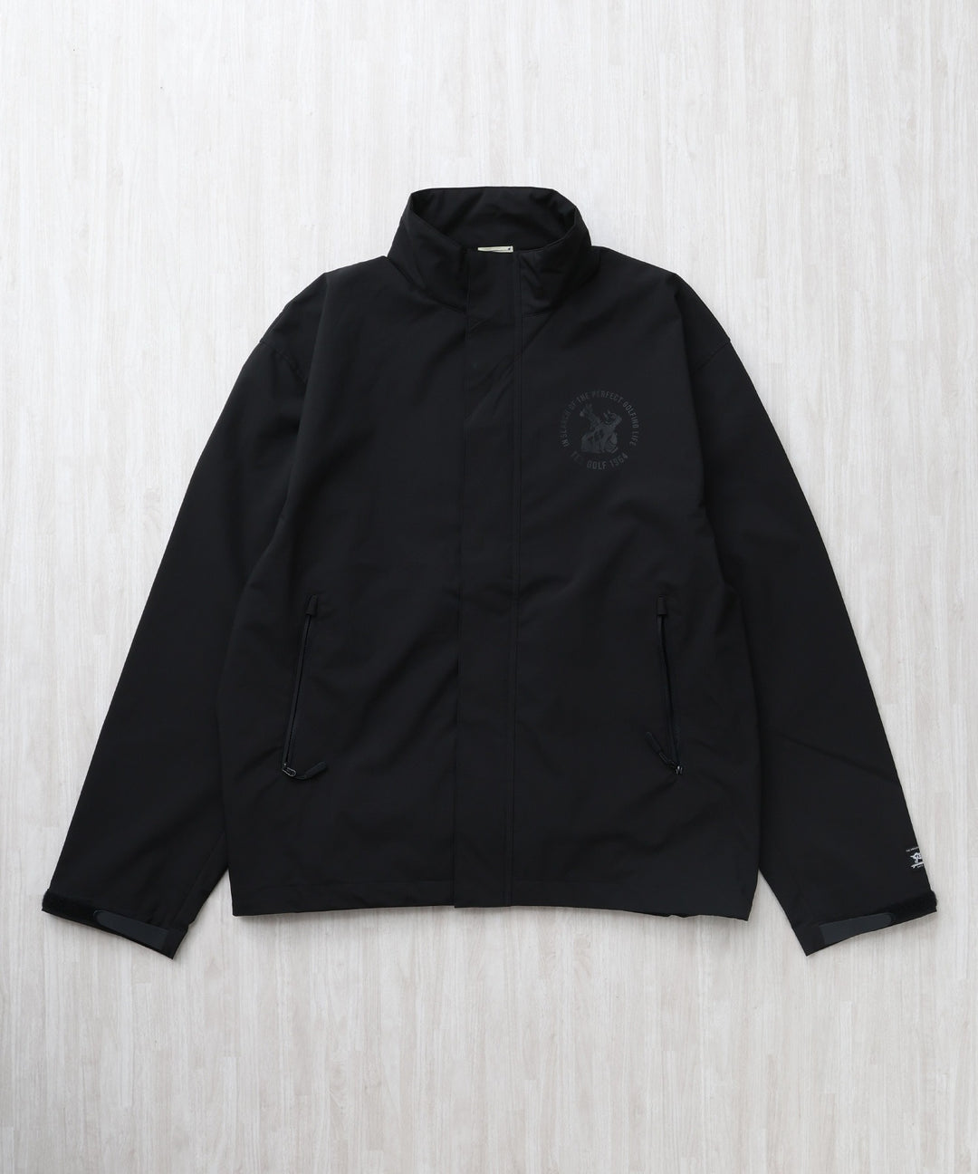 11月中旬お届け予定》TES GOLF 3LAYER SHELL JKT / スタンドジャケット