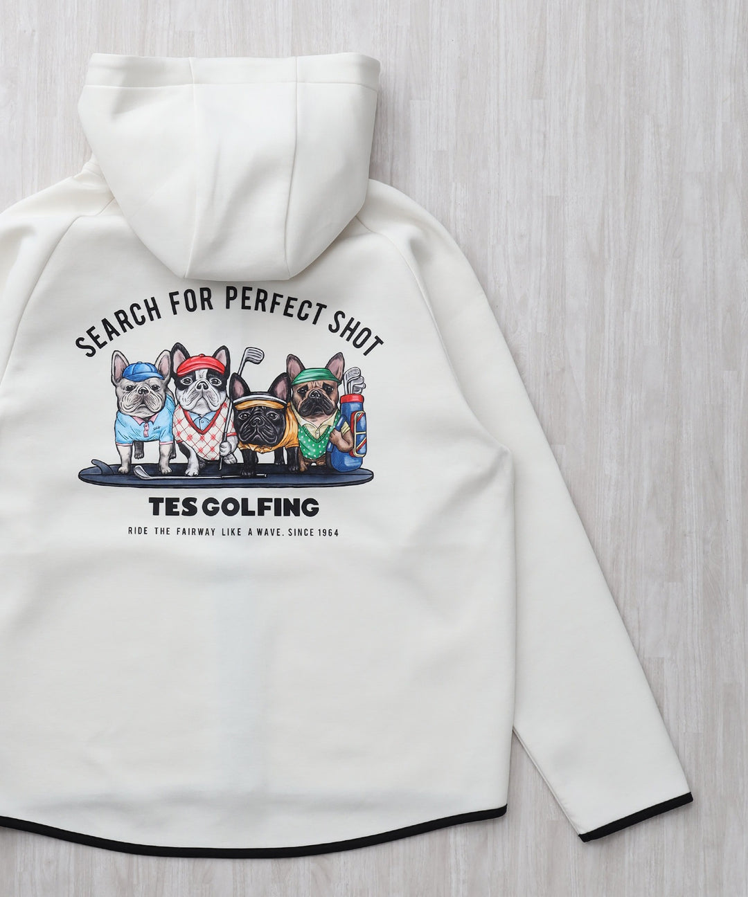 11月中旬お届け予定》TES GOLF TECH ZIP PK 4BUHI / フルジップ
