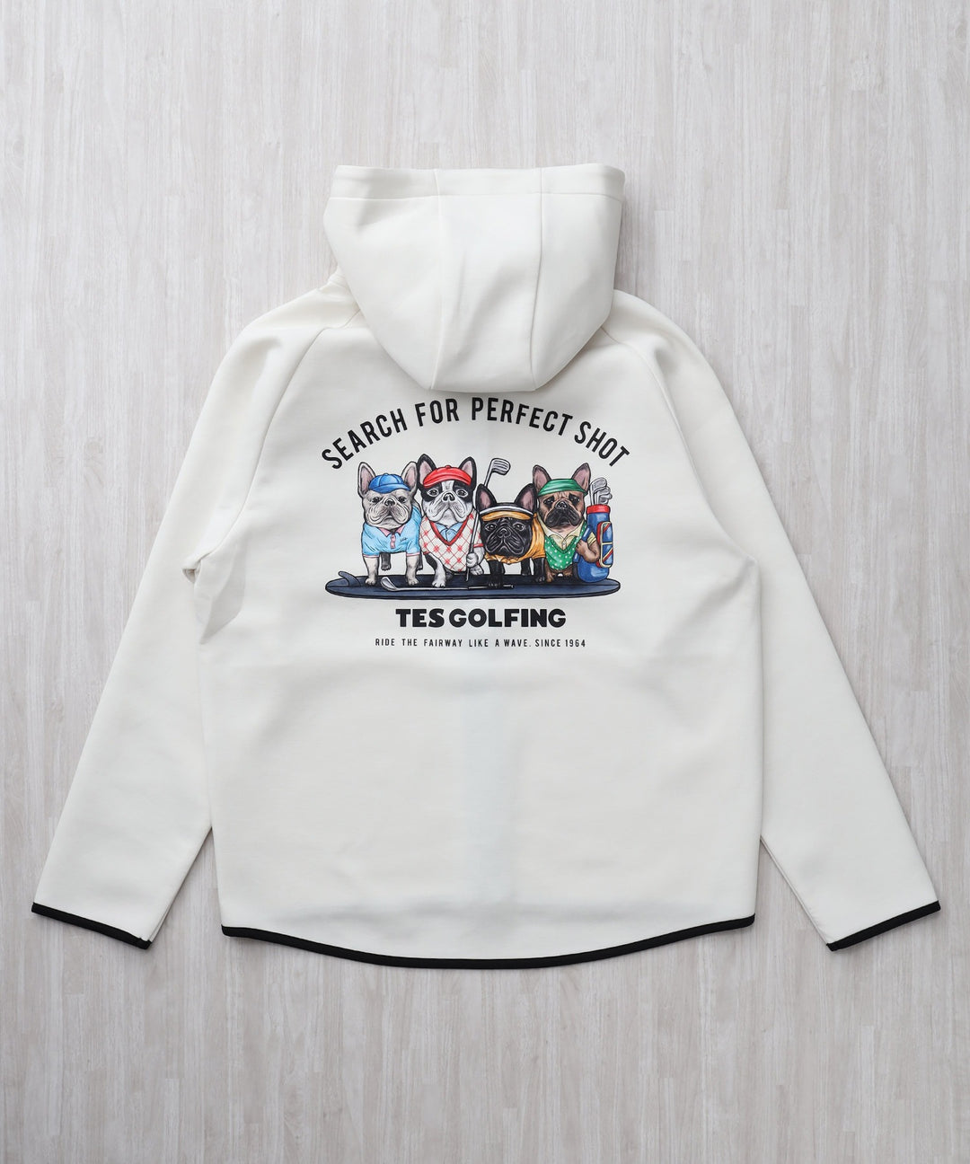 11月中旬お届け予定》TES GOLF TECH ZIP PK 4BUHI / フルジップ