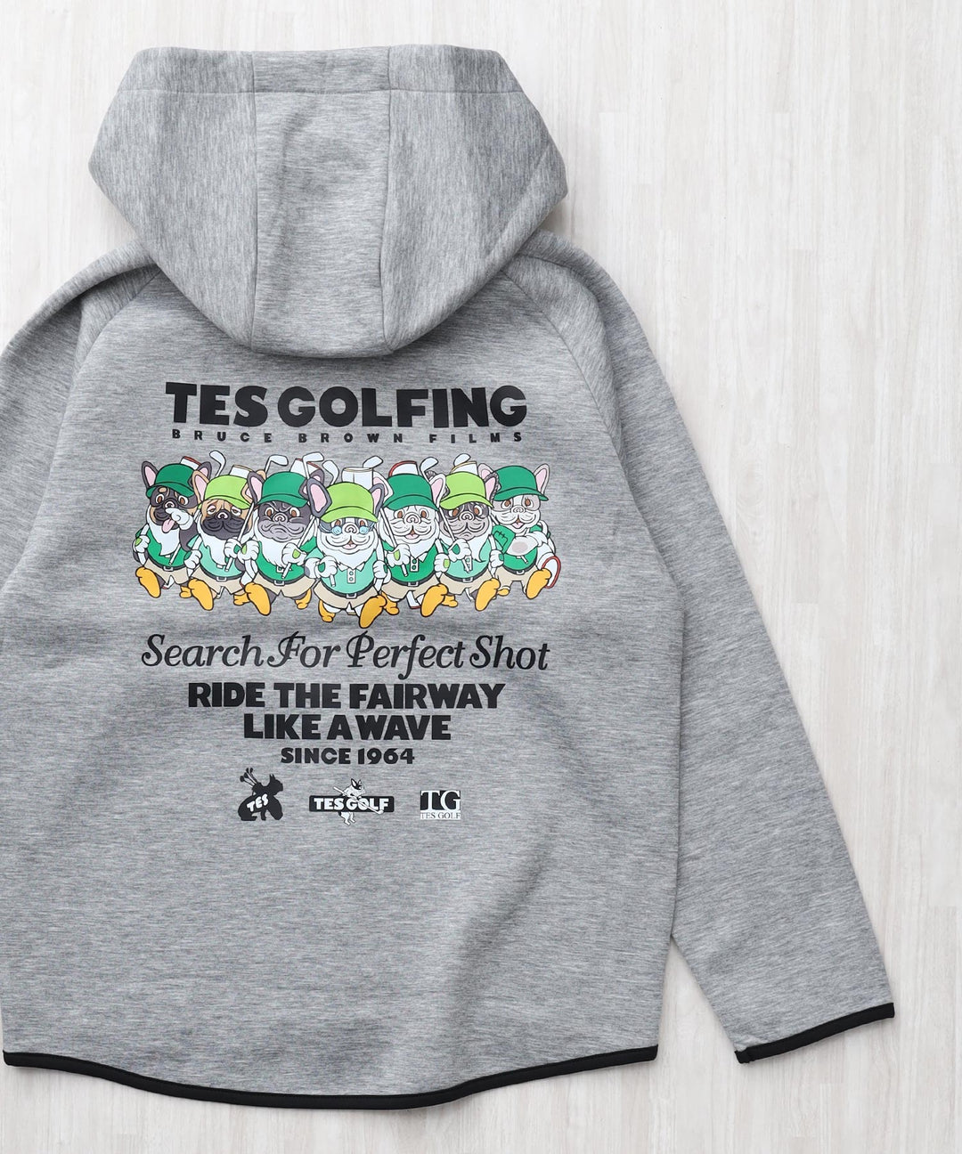 11月中旬お届け予定》TES GOLF TECH ZIP PK 7BUHI / フルジップ