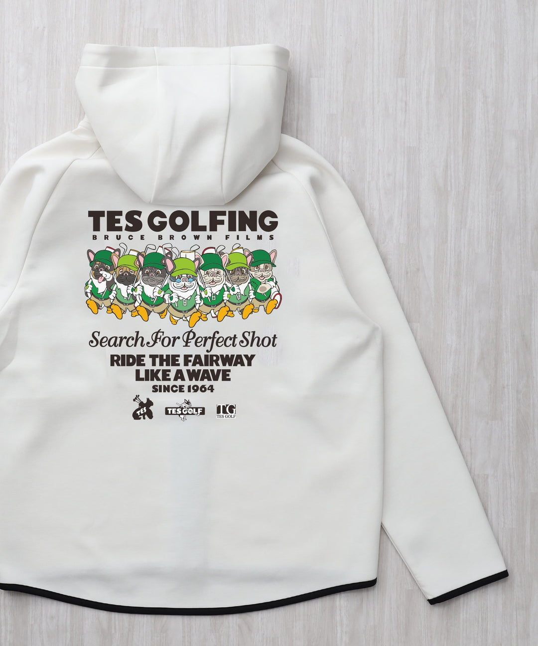 11月中旬お届け予定》TES GOLF TECH ZIP PK 7BUHI / フルジップ